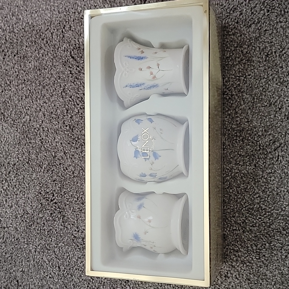Lenox floral votive set of 3